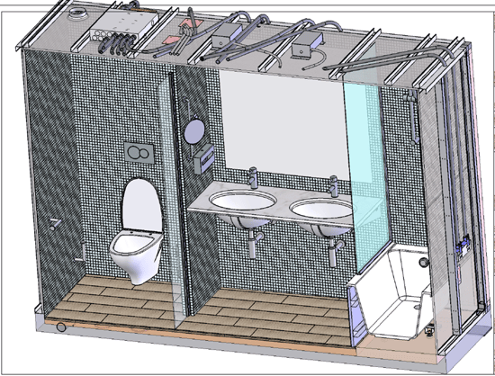 modular bathrooms