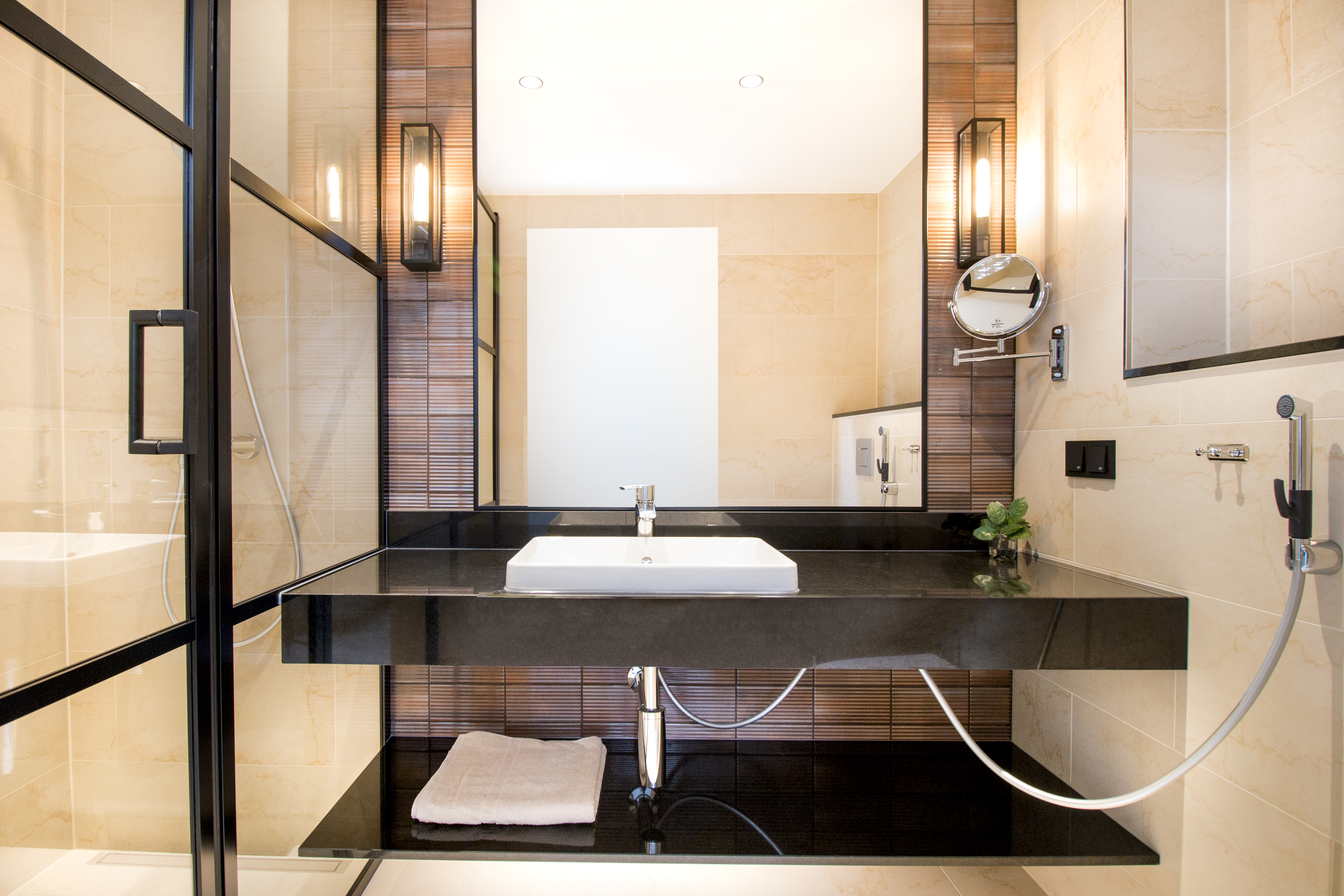 Bathroom pods for Hotel Hamburger Börs