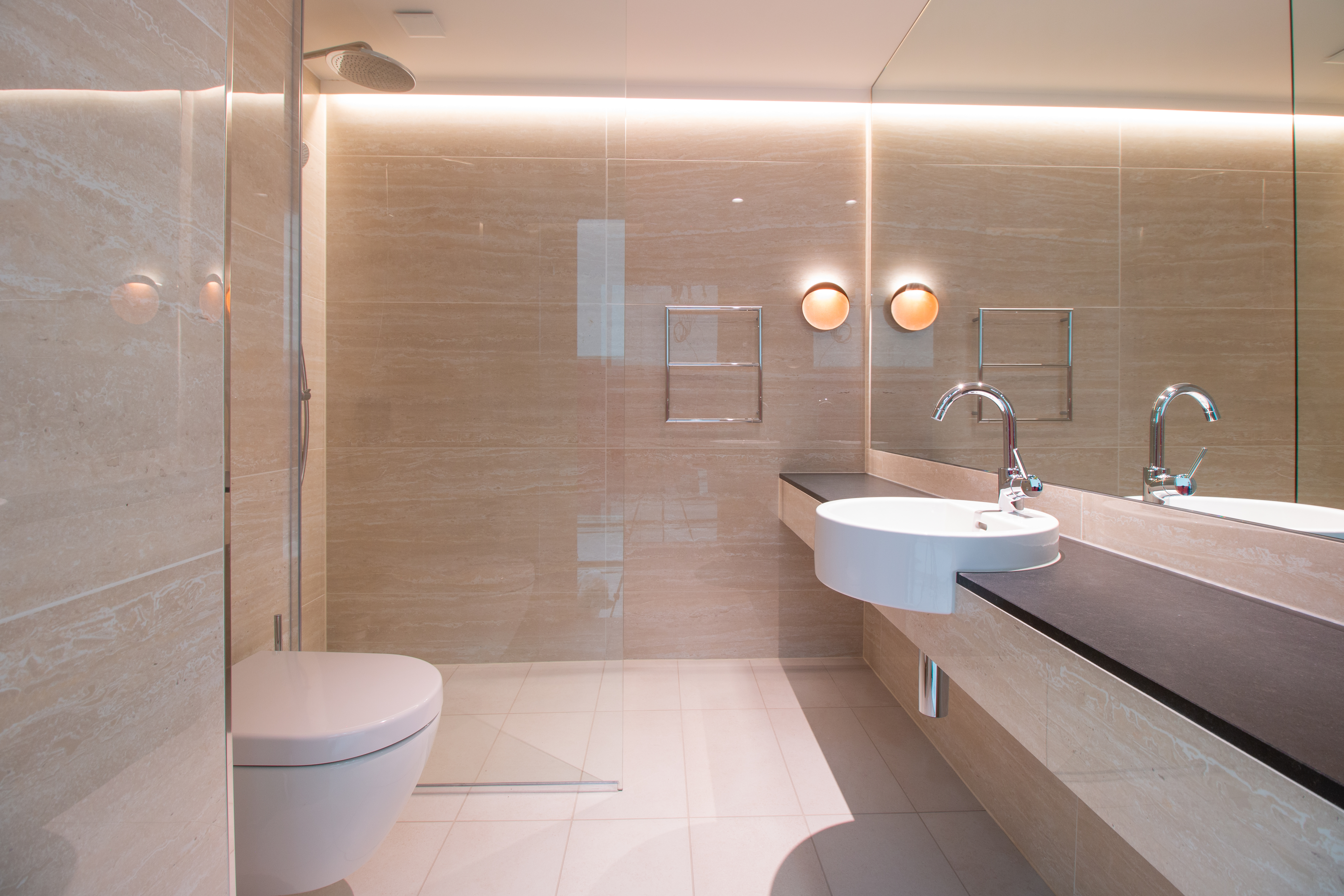Prefabricated bathroom pods for Apart Hotel in Genève