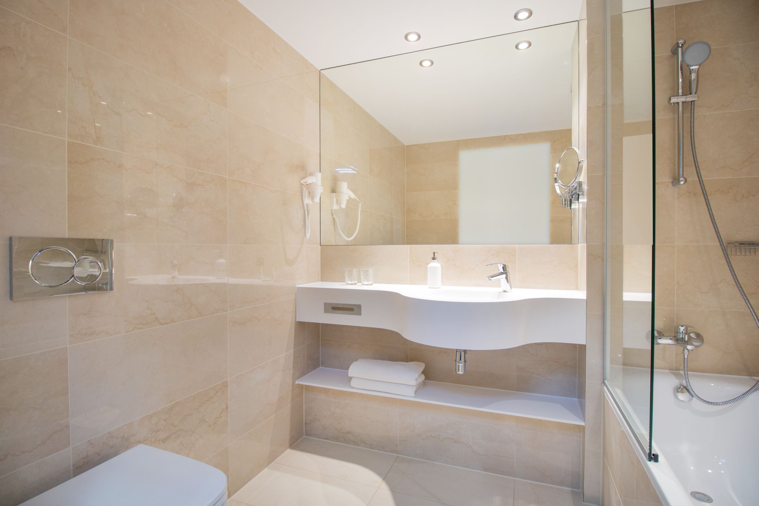 Modular bathrooms for Hotel Nash C in Meyrin