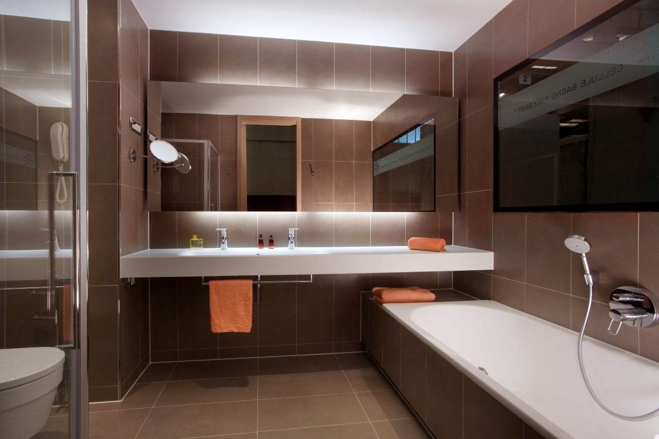 Salles de bain préfabriquées pour les hôtels-spa 