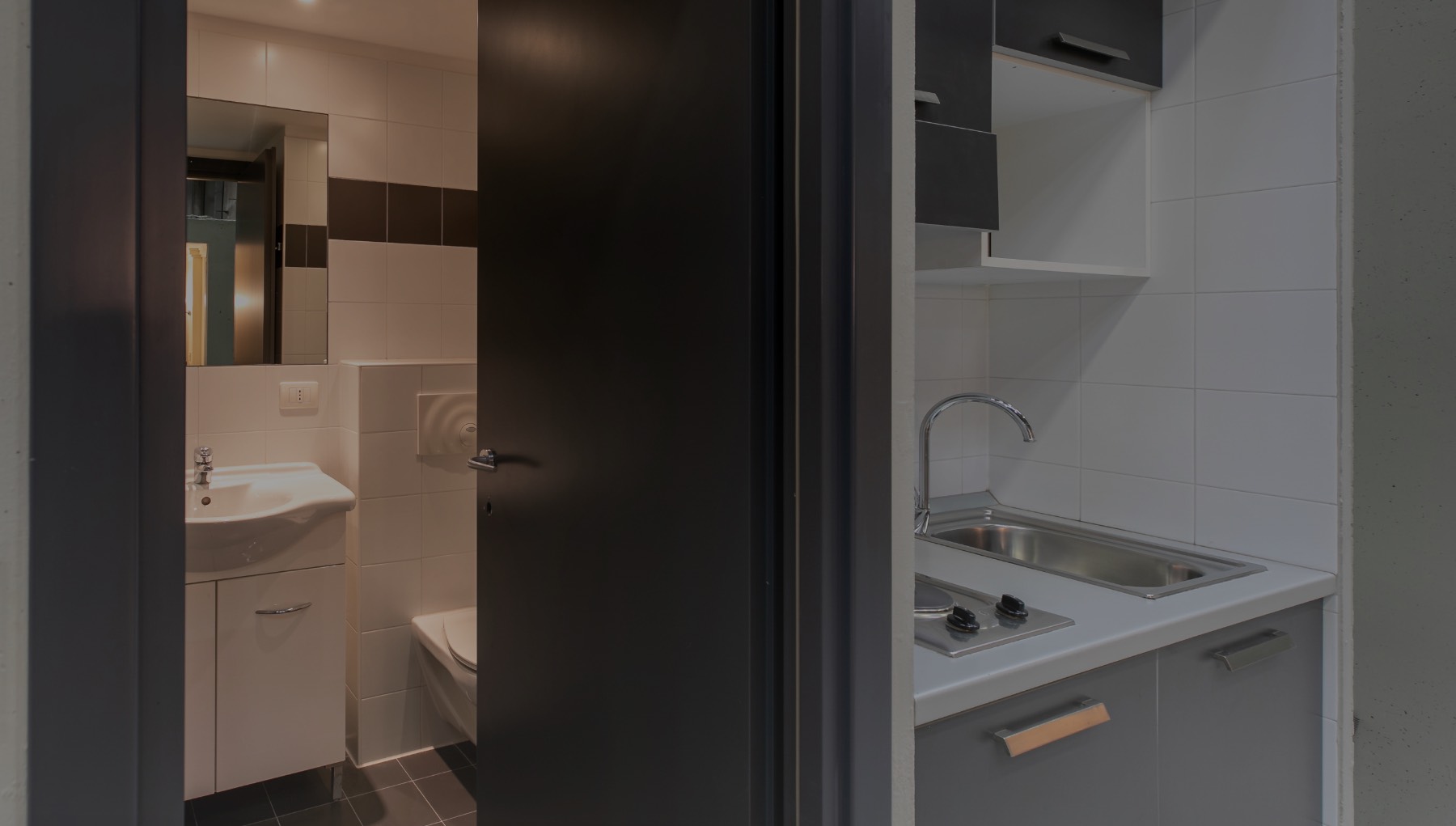 COMBI bathroom-kitchen modular pods